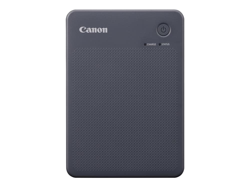 Canon SELPHY QX20 - Tulostin - väriaine - väriaine-sublimaatio - 72 x 85 mm jopa 0,66 min/sivu (väri) - kapasiteetti: 10 arkkia - Wi-Fi(g) - tummanharmaa