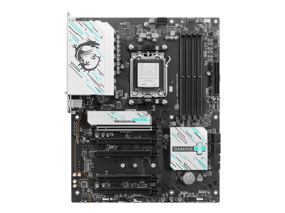 MSI B840 GAMING PLUS WIFI, AMD, Pistoke AM5, AMD Ryzen 7000 Series, AMD Ryzen 8000 Series, AMD Ryzen 9000 Series, Pistoke AM5, 256 GB, DDR5-SDRAM