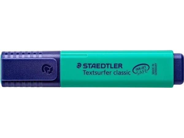 Staedtler Textsurfer classic 364, 1 kpl, Turkoosi, Sininen, Turkoosi, Polypropeeni (PP), 5 mm