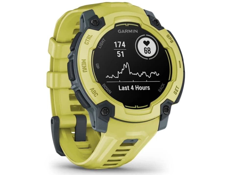 Garmin Instinct E älykello - 45 mm, limen värinen ranneke