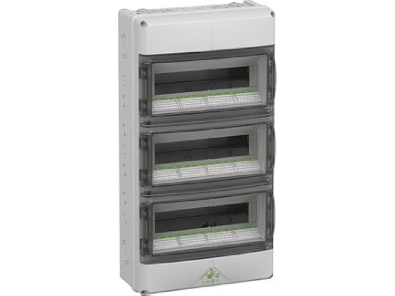 SPELSBERG Ryhmätaulu AK 42, 3x14 moduulia KxSxK: 600x315x155 mm IP 65 Polykarbonaatti, vaaleanharmaa RAL 7035