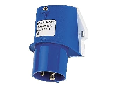 MENNEKES 844, Suora, 230 V, Sininen, IP44, 1 kpl