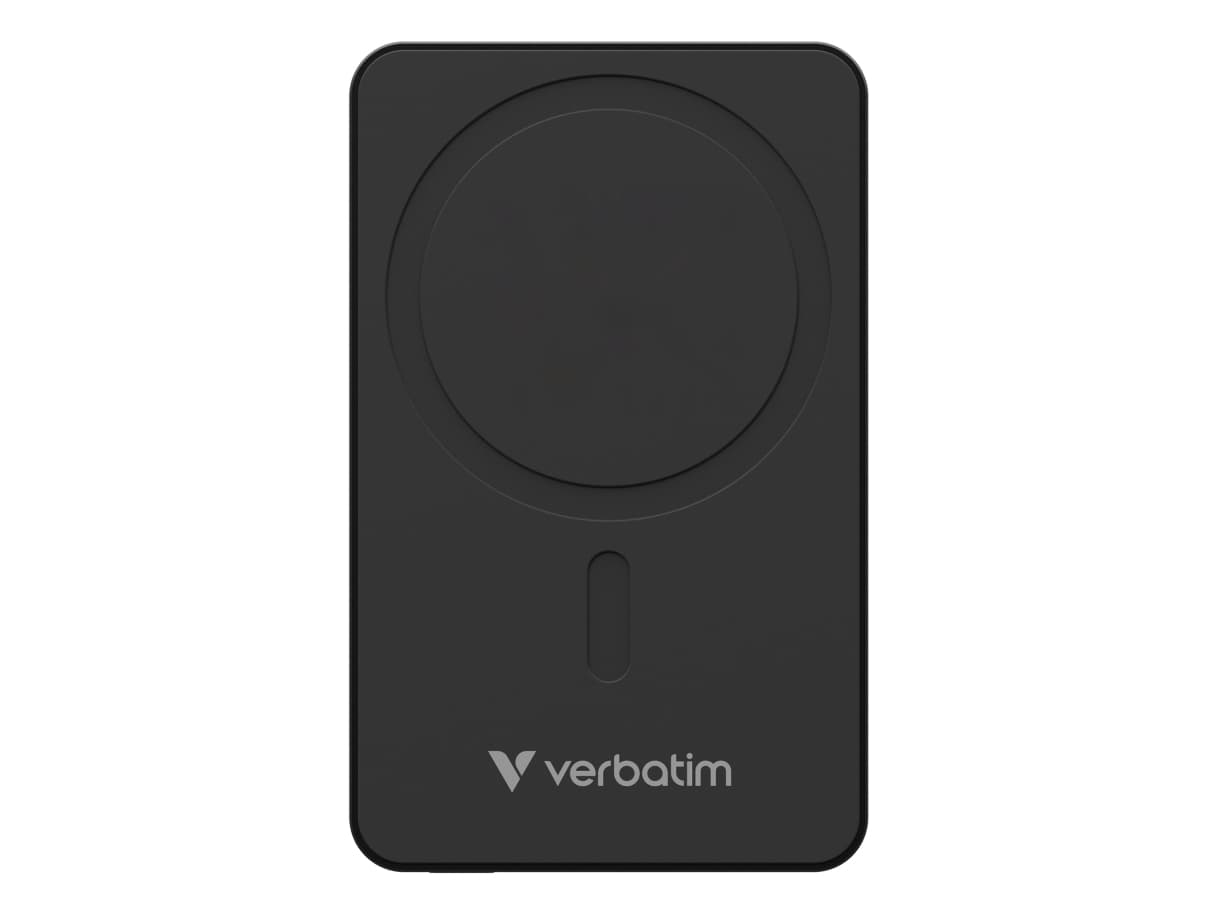 Verbatim Charge ""n"" Go Essentials, 5000 mAh, Quick Charge 3.0, Langaton lataus, 35 W, musta