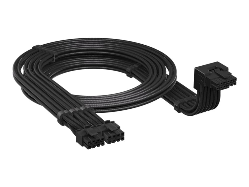 Corsair CP-8920349, 12V-2x6, 2 x PCI-E (8-pin), 0,65 m, Kulmikas, Suora, 90°