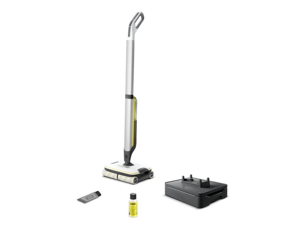 Kärcher FC 7 CORDLESS, Sähköharja, Pussiton, musta, Valkoinen, Keltainen, 0,4 L, 0,2 L, Kuiva ja märkä