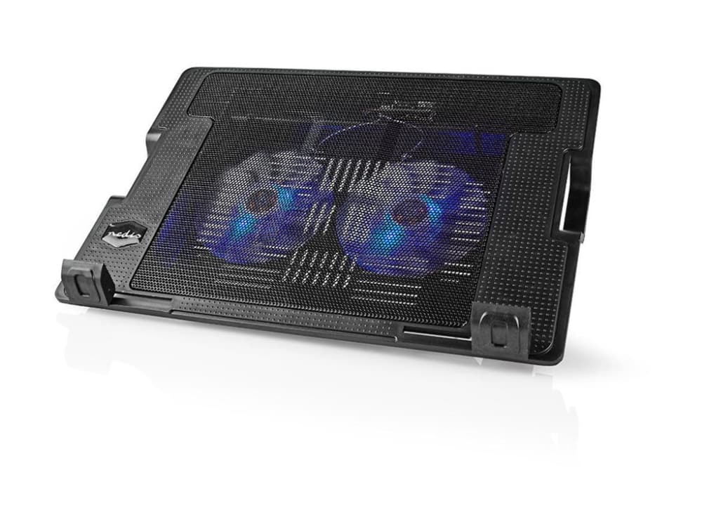 Nedis NBCR200BK, Kannettavan tietokoneen teline, Musta, 35,6 cm (14), 45,7 cm (18), 2 kpl, 14 cm