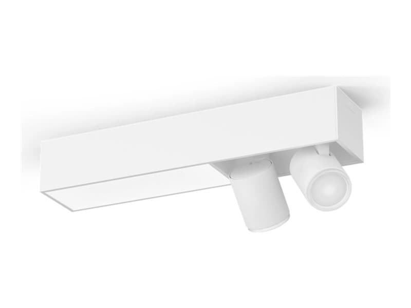 Philips Hue White and Color ambiance Centris kattovalaisin kahdella spotilla, Älykäs kohdevalo, Bluetooth, Valkoinen, LED, Metalli, GU10