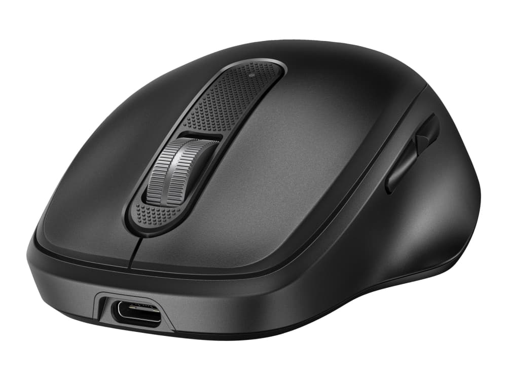 HP 515 – erittäin nopeasti ladattava langaton hiiri, Molempikätinen, Langaton RF, 4000 DPI, musta