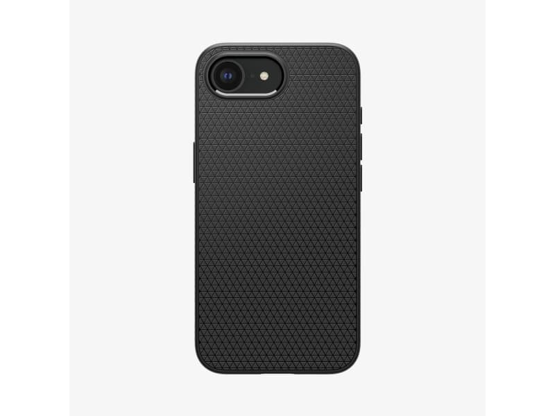 Spigen Liquid Air, Suojus, Apple, iPhone 16e, 15,5 cm (6.1), musta