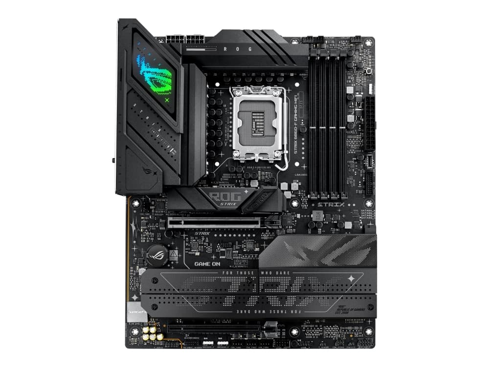 ASUS ROG STRIX B860-F GAMING WIFI, Intel, LGA 1851 (Socket V1), Intel Core Ultra (Series 2), DDR5-SDRAM, 256 GB, DIMM