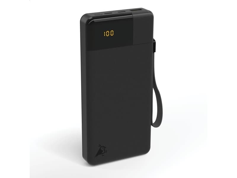 Aqiila Powerbird B20+ Powerbank 65W musta 20,000 mAh (AQPBPBIB20PBBK966)
