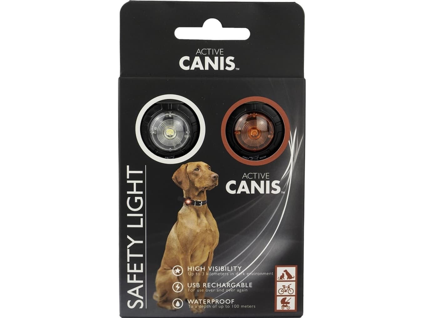 AC Safety lights 2-pack