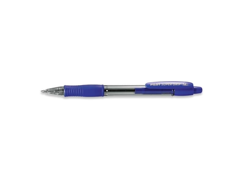 Kuulakärkikynä pilot supergrip medium sininen laatikko 12 kpl.