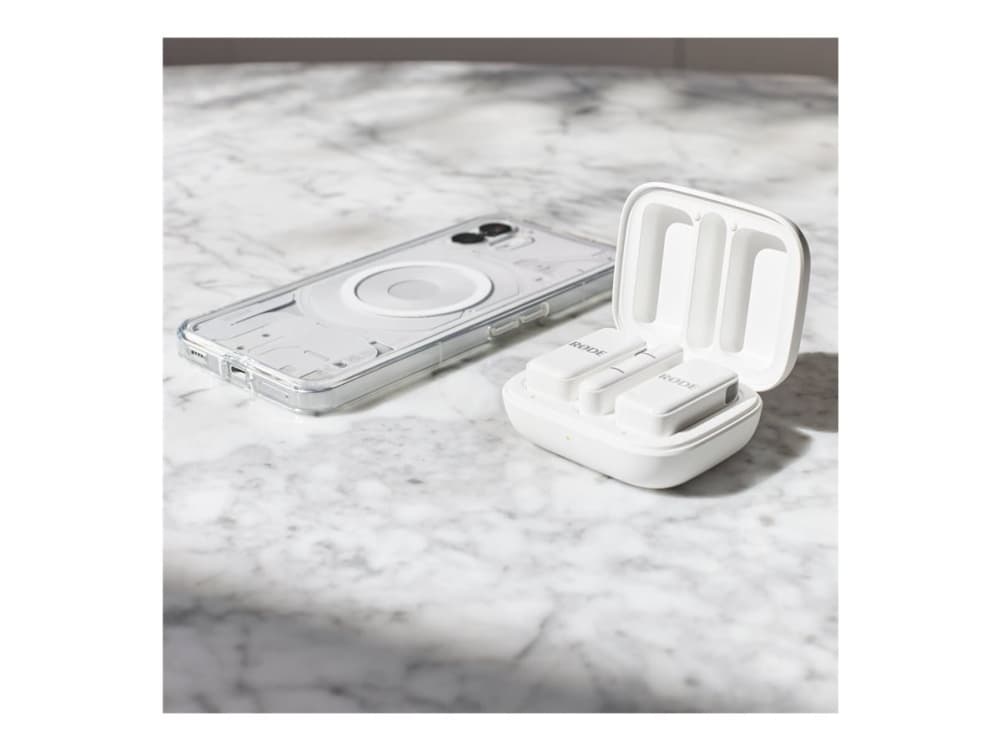 RØDE Wireless Micro, Paikoilleen napsautettava mikrofoni, 20 - 20000 Hz, 24 bittiä, 48 kHz, 21 dB, 73 dB