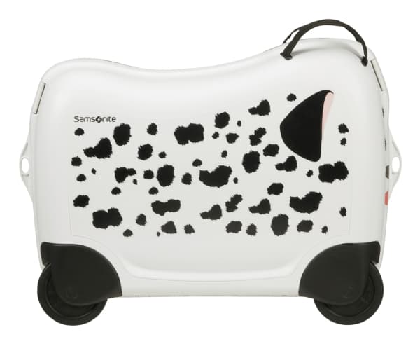 Samsonite Dream2go, vaunu, kovakuorinen, valkoinen, Puppy P., ohjaamo, 4 pyörää