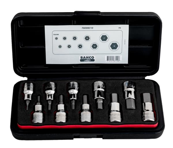 Bahco Unbrako®-avainsarja - 7809M/10
