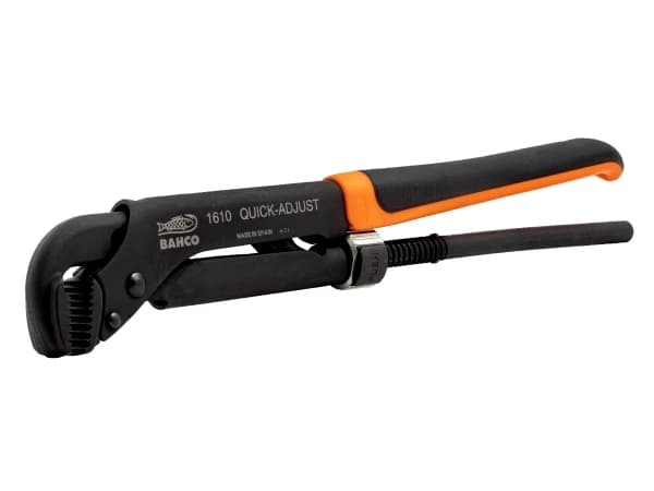 Bahco universalrørtang Quick Adjust m/Ergonomisk to-komponentti håndtag 1 1/2