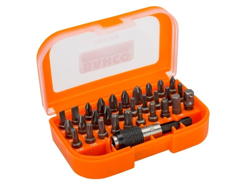 Bahco-bittisarja 1/4 31 kpl LIGE-PH-PH2G-PZ-TX-HEX
