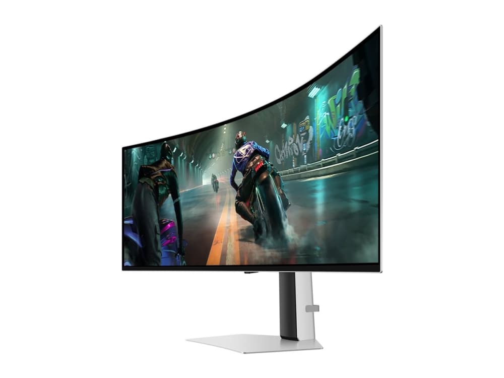Samsung G91SD, 124,5 cm (49), 5120 x 1440 pikseliä, Dual QHD, OLED, 0,03 ms, Hopea