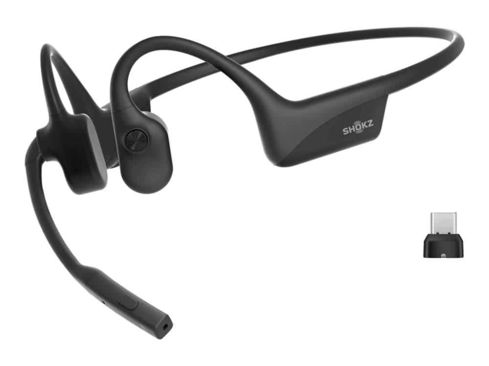 SHOKZ C120-AC-BK, Langaton, Toimisto/puhelukeskus, 35 g, Kuulokkeet, musta