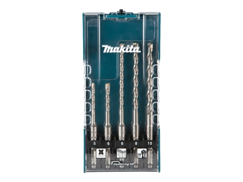 Makita E-15702 SDS-PLUS muurausporanteräsarja 5 osaa (E-15702)