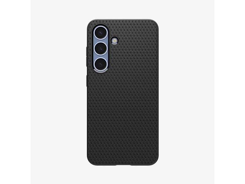 Spigen Liquid Air, Suojus, Samsung, Galaxy S25, 15,8 cm (6.2), musta