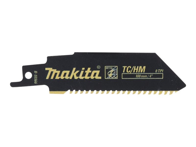 Makitan pokasahanterä TC 100/8T - B-55566 Kovametalliterä metallilla, ruostumattomalla, valuraudalla ja levyllä varustettuna