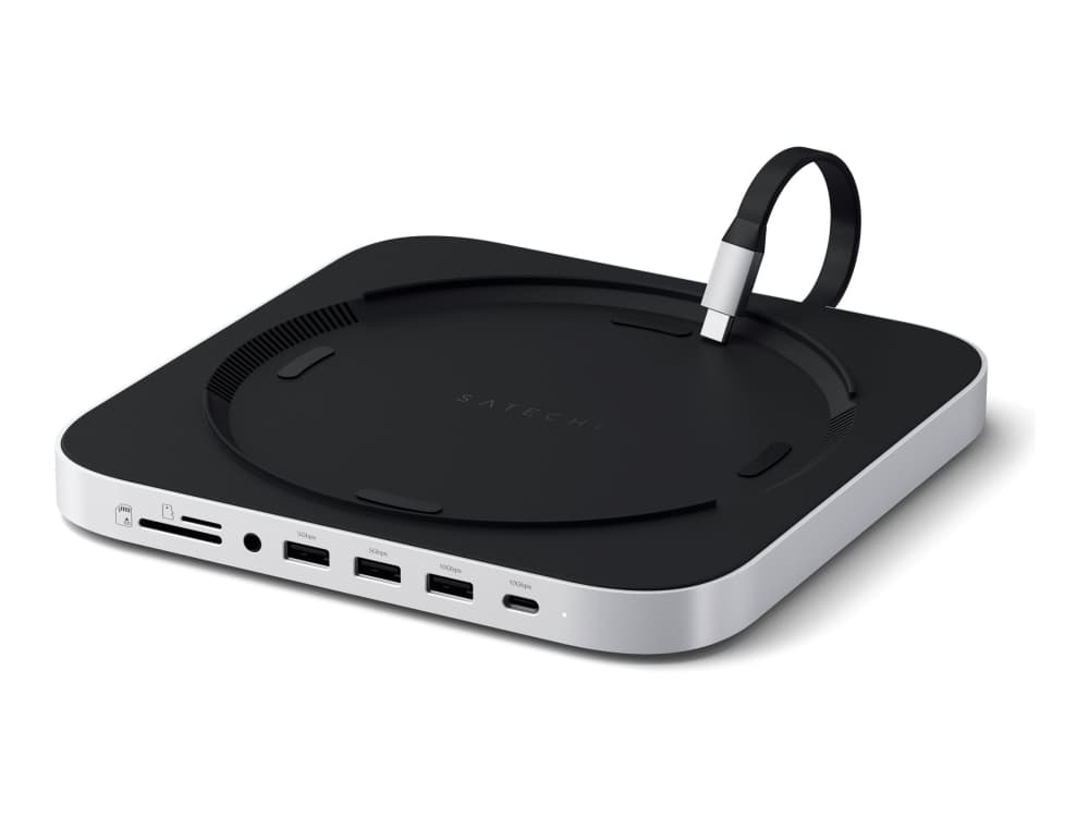 Satechi ST-GMMSHS, langallinen, USB 3.2 Gen 2 (3.1 Gen 2) Type-C, valkoinen, MicroSD (TransFlash), SD, All-in-One PC, Apple