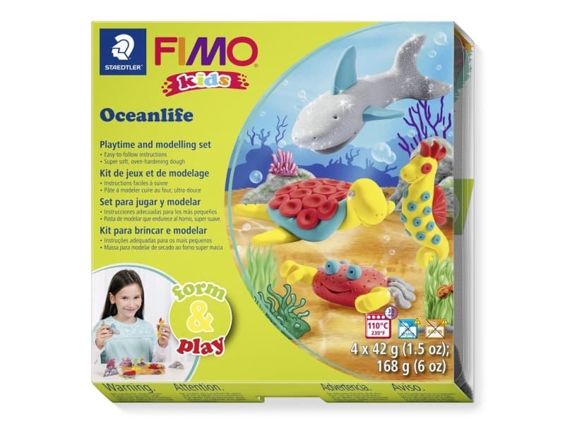 Staedtler Fimo Kids Form&amp Play 4 x 42g Ocean (valtameri)