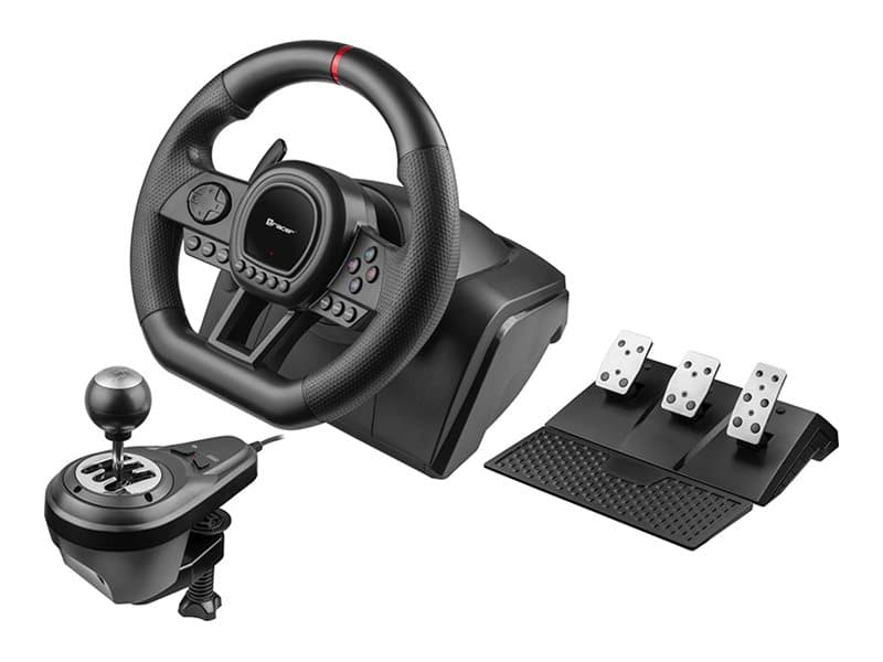 TRACER TRAJOY47345 TRACER SimRacer MANUAL GEARBOX 6 in 1 ohjauspyörä