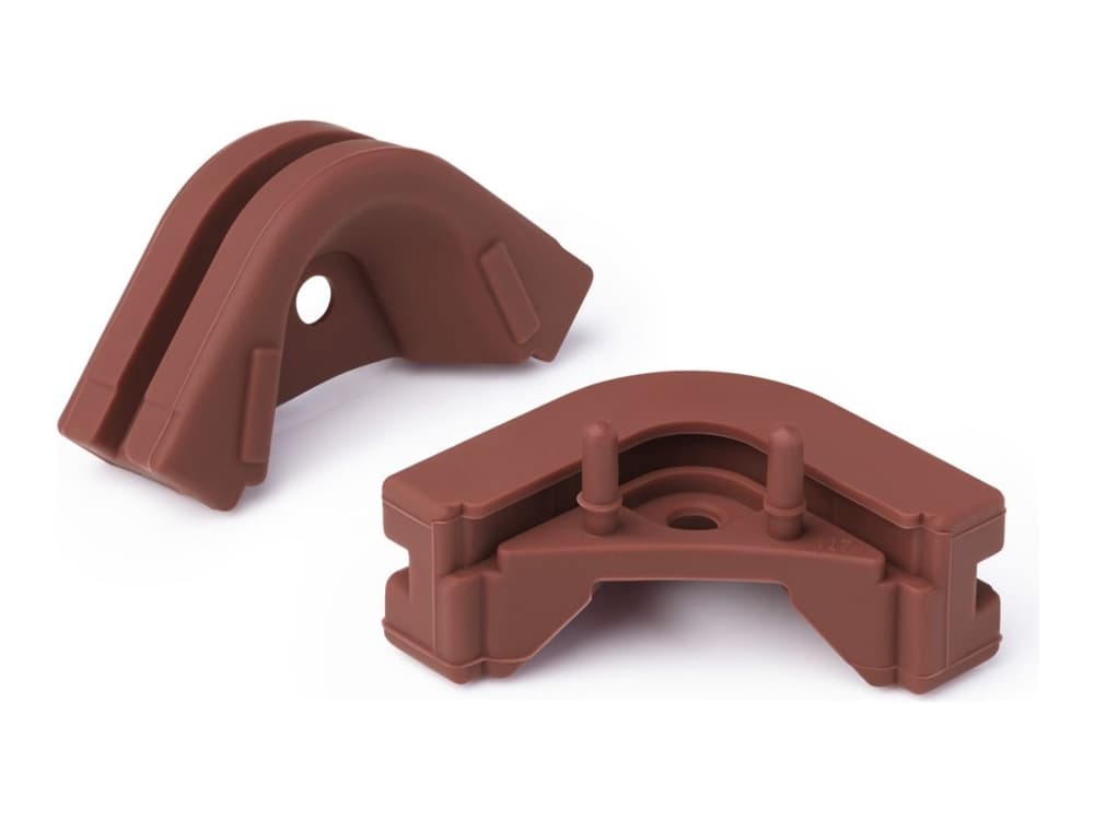 Noctua NV-MPP1, Tärinänestotiiviste, Vaaleanruskea, Compatible with most square 120x25mm & 140x25mm Noctua fans., 4 kpl, 100 mm, 52,5 mm