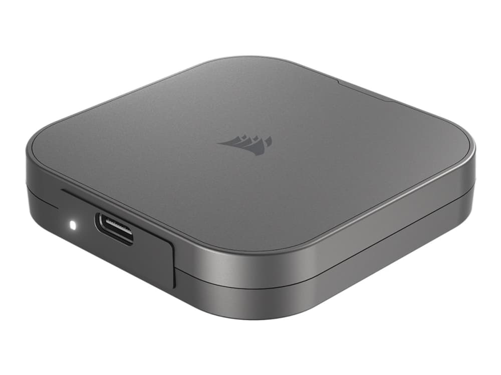 Corsair EX400U, 2 TB, USB Type-C, 4000 MB/s, musta