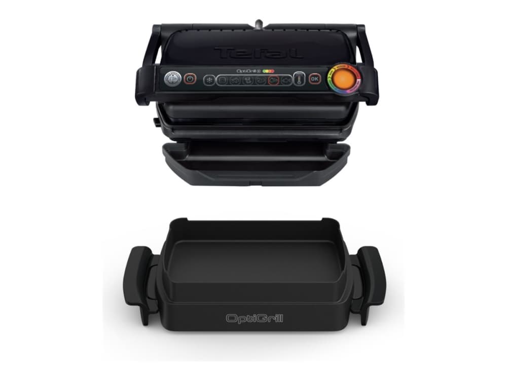 Tefal OptiGrill+ Snacking& Baking GC714834 - Grilli - sähkögrilli - 600 cm2 - lajittelu - lajittelu