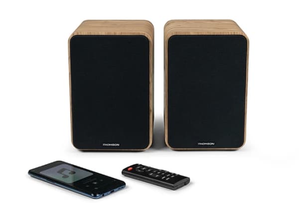Thomson WS602DUO aktiiviset STEREO HiFi-kaiuttimet Bluetooth 5.0:lla