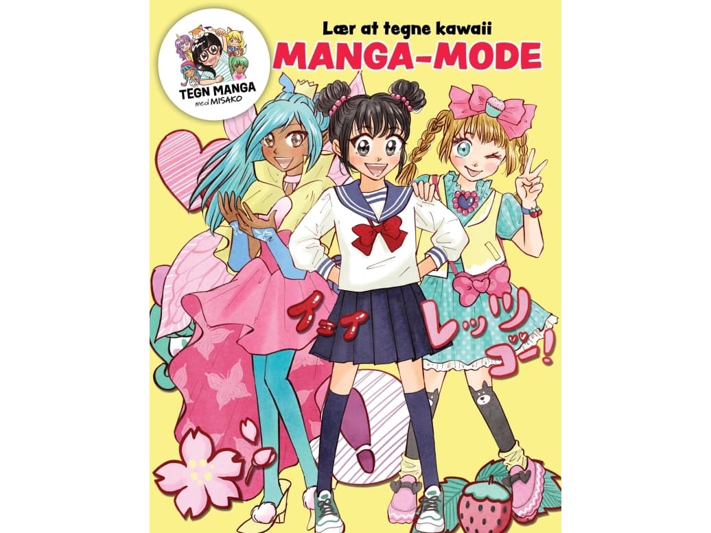 Opi piirtämään kawaii-mangamuotia | Misako Rocks! | Kieli: Tanska