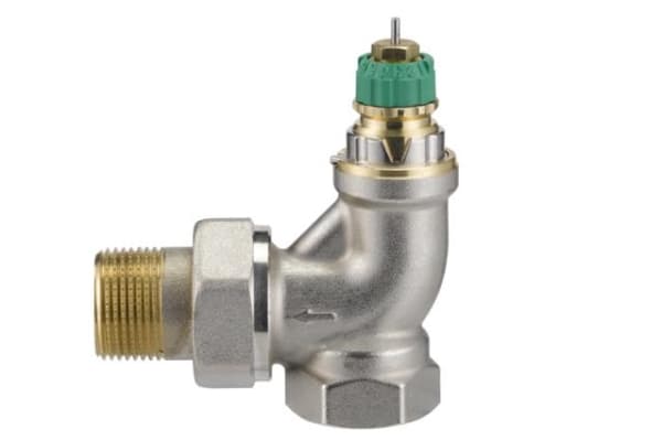 Danfoss RA-DV 20 -venttiilin rungon kulma