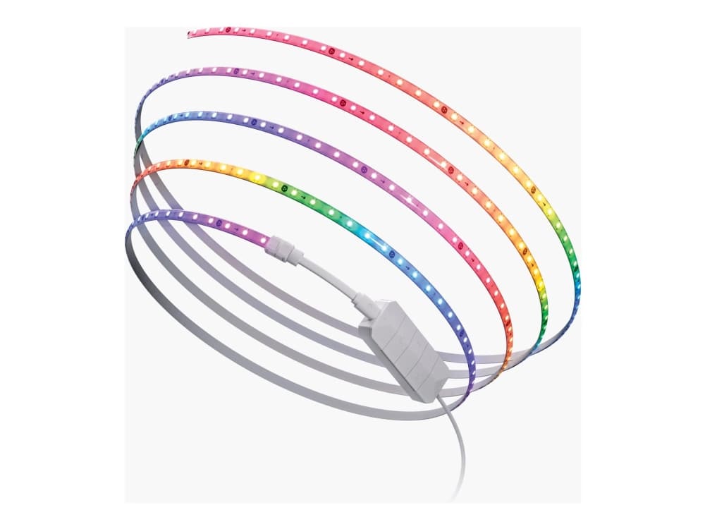 Nanoleaf Nanoleaf Essentials Smart Multicolour HD Lightstrip Starter Kit - taśma ledowa 5m, 550 Lm 18W 2700K-6500K, kontroler w ie (technologia Matter)
