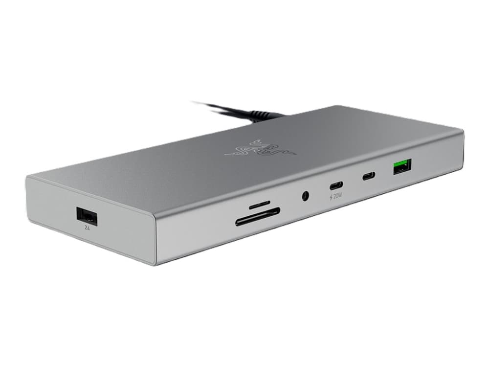 Razer - Telakointiasema - USB-C / USB-A - HDMI, DP - 1GbE - 180 Watt - Europa, Korea