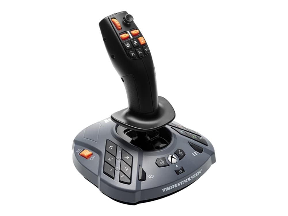 Thrustmaster SimTask FarmStick X, Ohjaussauva, PC, Xbox Series S, Xbox Series X, Langallinen, USB 2.0, USB Type-C, musta