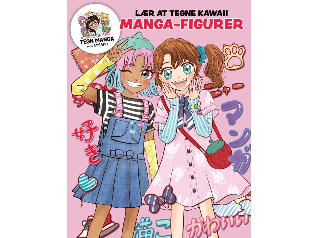 Opi piirtämään kawaii-mangahahmoja | Misako Rocks! | Kieli: Tanska
