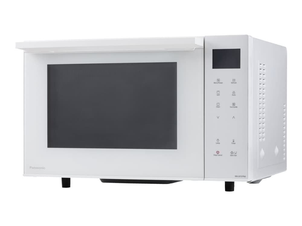 Panasonic DF37PW, Pöytämalli, Yhdistelmämikroaaltouuni, 23 L, Sisäänrakennettu näyttö, LCD, Kosketus