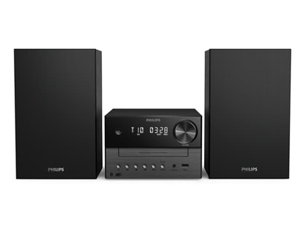Philips 3000 series TAM3505M2/12, Kodin mikroaudiojärjestelmä, musta, 20 W, 6 O, 66 - 20000 Hz, DAB, DAB+
