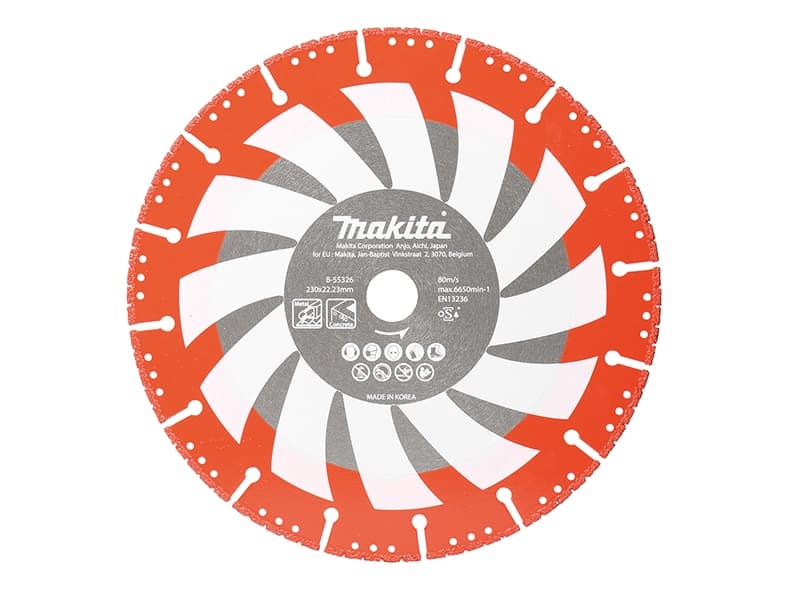Makita - Timanttinen leikkuukiekko - 230 mm - Makita DCE090ZX1:een