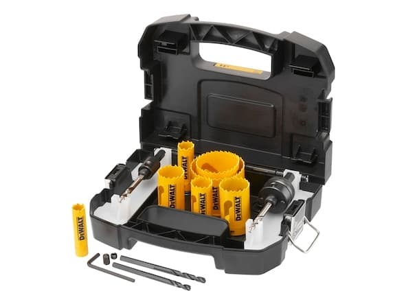 DeWALT DT90354-QZ, Poraussarja, pora, metalli, muovi, puu, metalli, 16,20,25,32,35,51,64 mm, 13 kpl