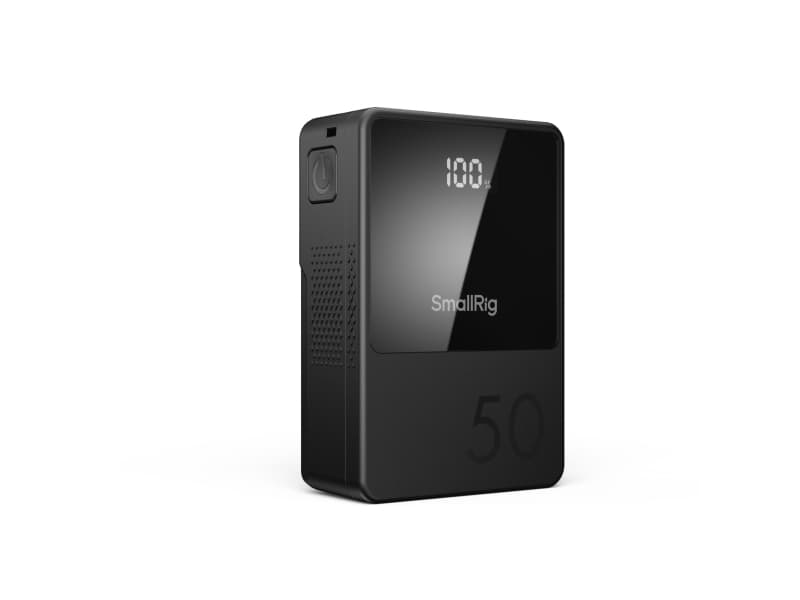 SmallRig VB50 mini, 3400 mAh, Litium, Power Delivery 3.0, Programmable Power Supply (PPS), Quick Charge 2.0, Quick Charge 3.0, 14,54 V, 45 W, musta