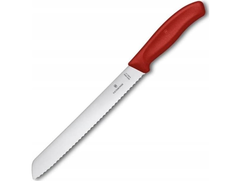 Victorinox 6.8631.21B, Pöytäveitsi, Yksiosainen rakenne, Ruostumaton teräs, Ruostumaton teräs, Punainen, 18 mm