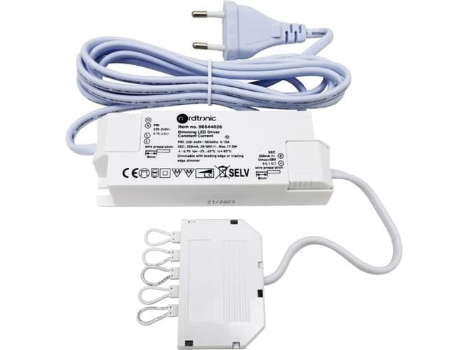 LED-ohjain - himmennettävä, 10-17W