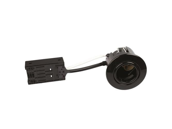 Downlight Luna QI SS316 GU10 Ø88 sort