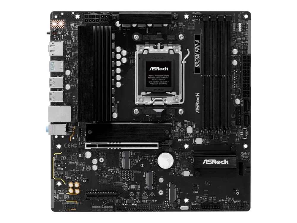 ASRock - Emolevy - micro-ATX - sisäinen grafiikka (CPU vaaditaan) - HD Audio (8-kanavainen)