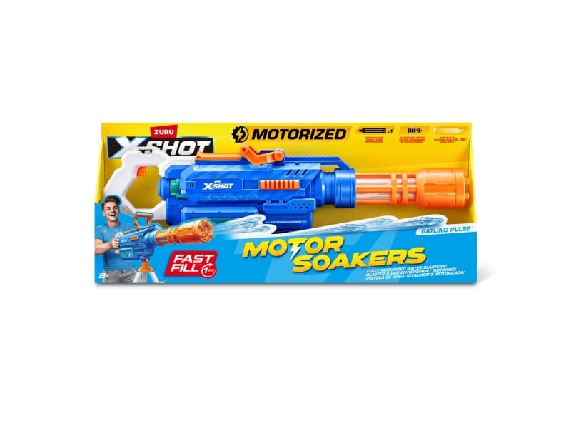 XSHOT vesi Gatling moottori Soaker
